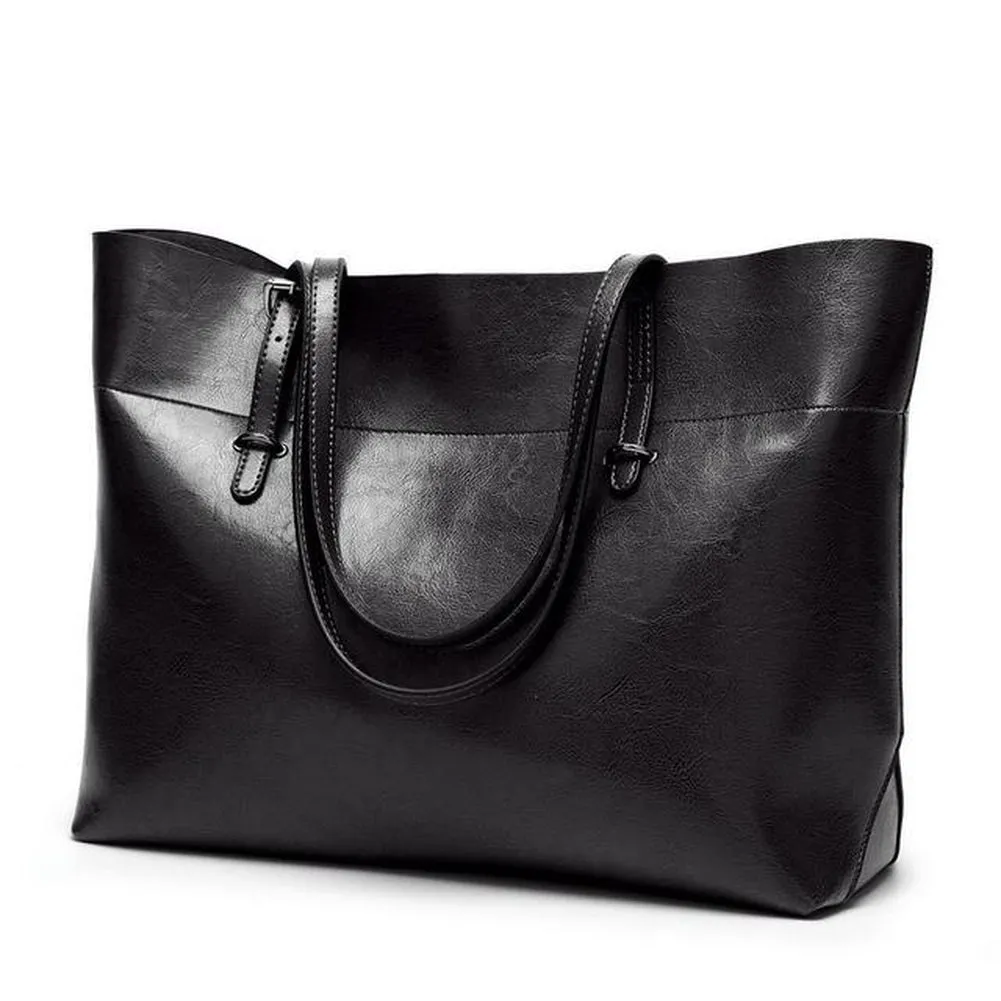 <bold>Tote  / Shoulder Bag  <br>Vegan-Leather