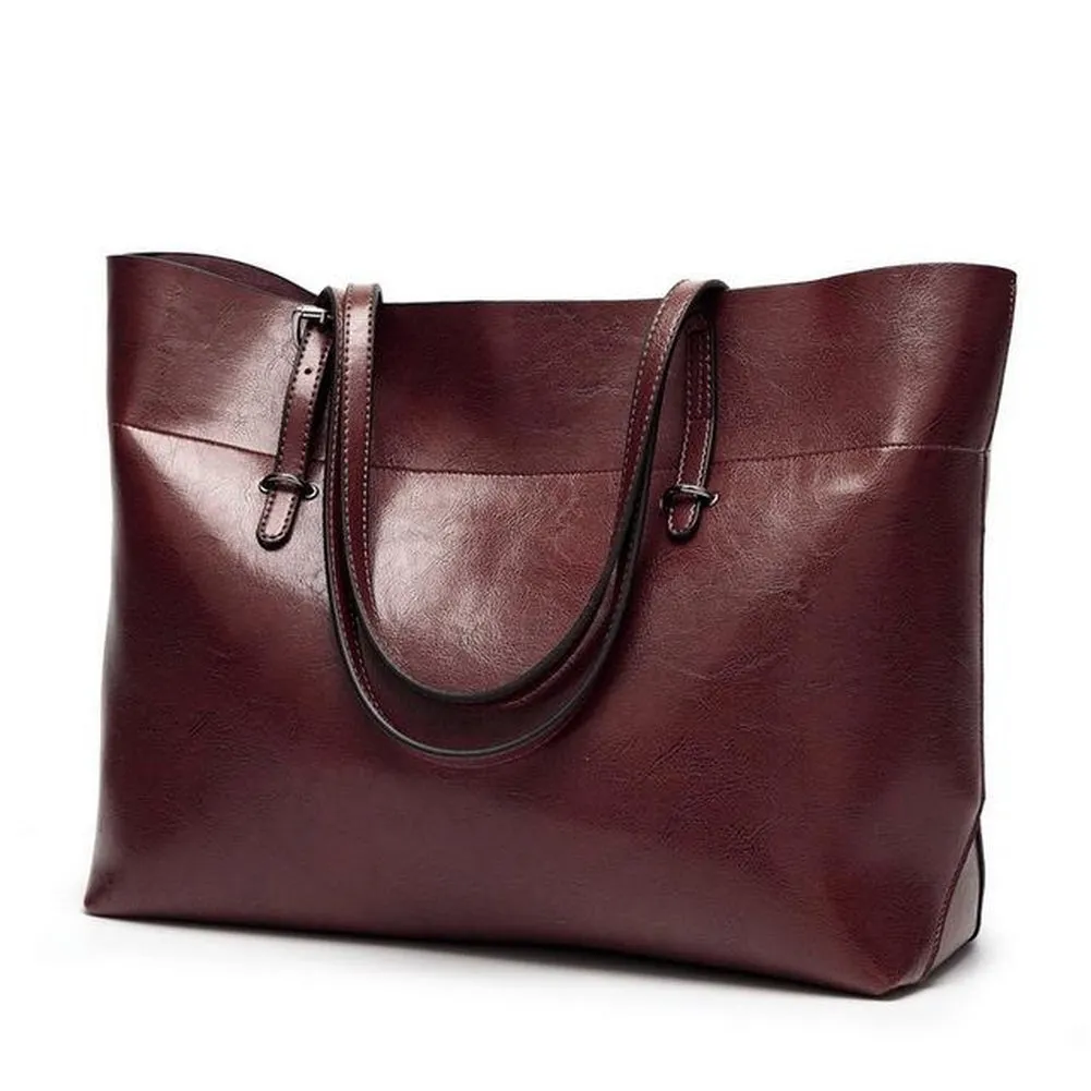 <bold>Tote  / Shoulder Bag  <br>Vegan-Leather