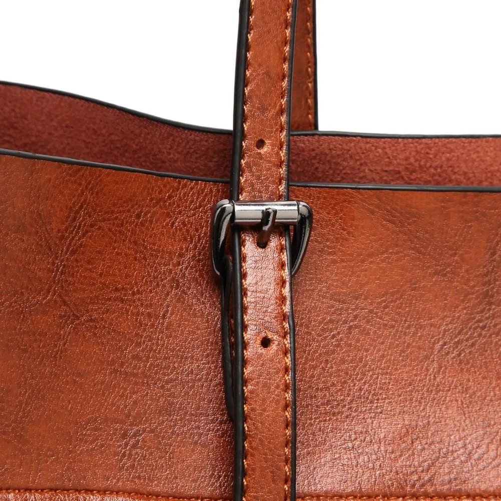 <bold>Tote  / Shoulder Bag  <br>Vegan-Leather