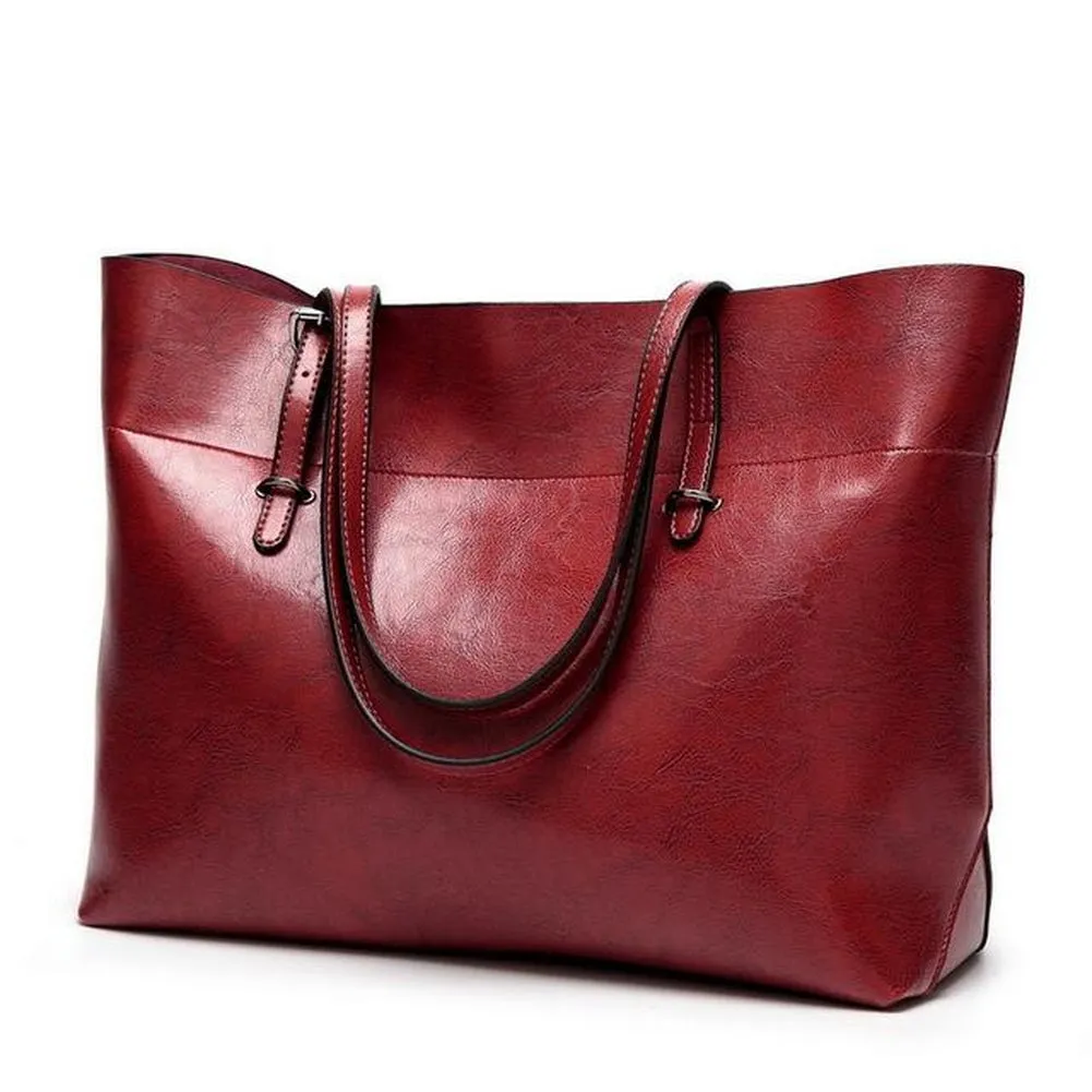 <bold>Tote  / Shoulder Bag  <br>Vegan-Leather