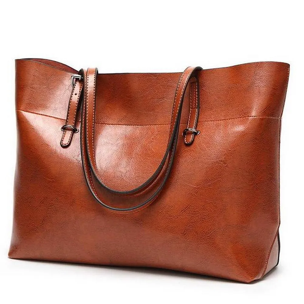 <bold>Tote  / Shoulder Bag  <br>Vegan-Leather