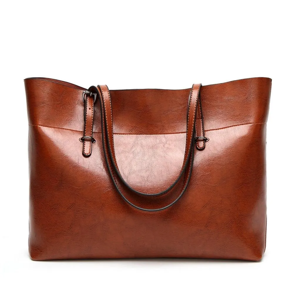 <bold>Tote  / Shoulder Bag  <br>Vegan-Leather