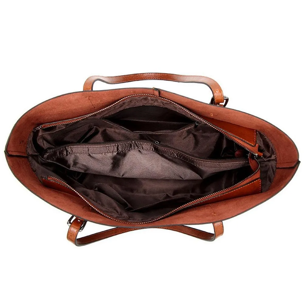 <bold>Tote  / Shoulder Bag  <br>Vegan-Leather