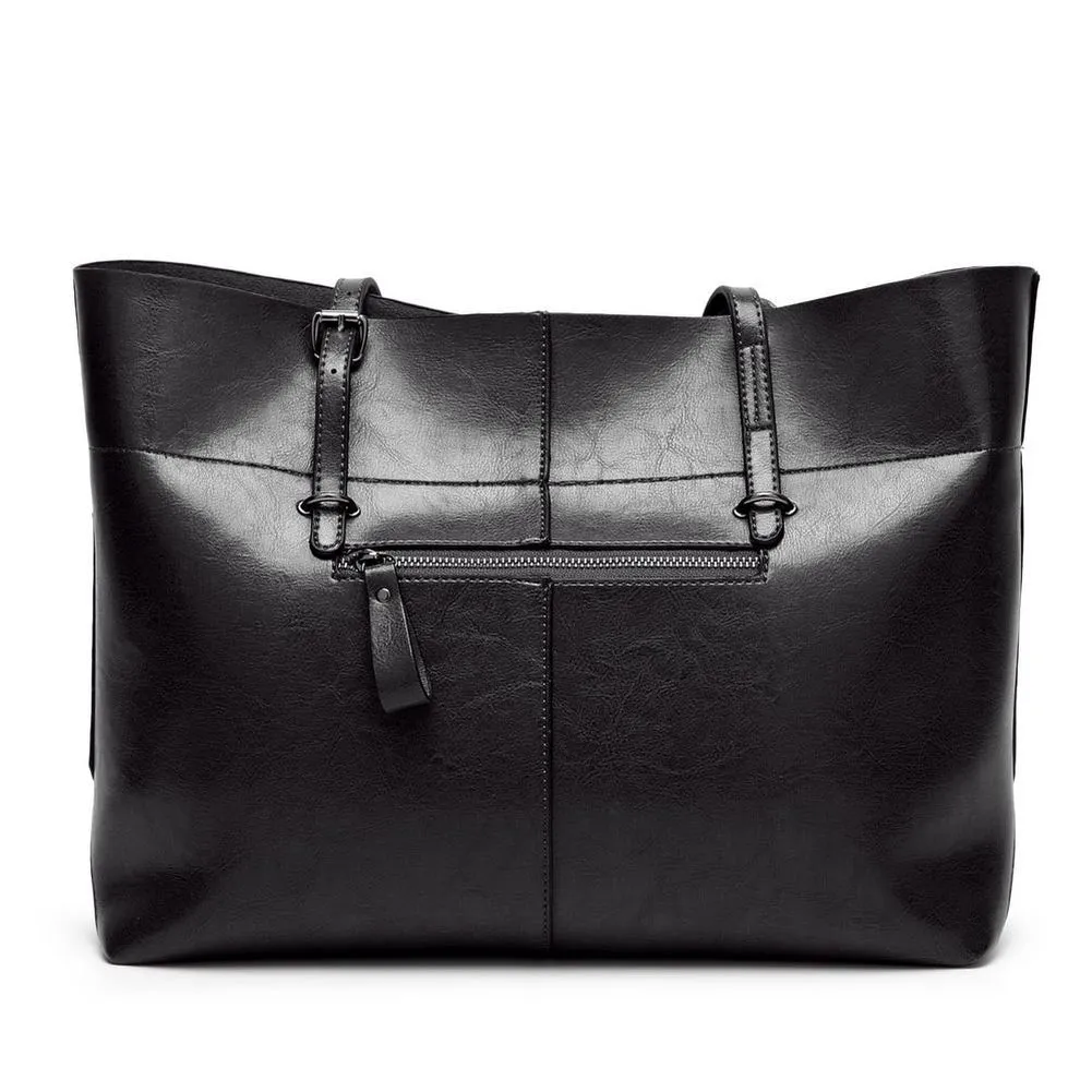 <bold>Tote  / Shoulder Bag  <br>Vegan-Leather