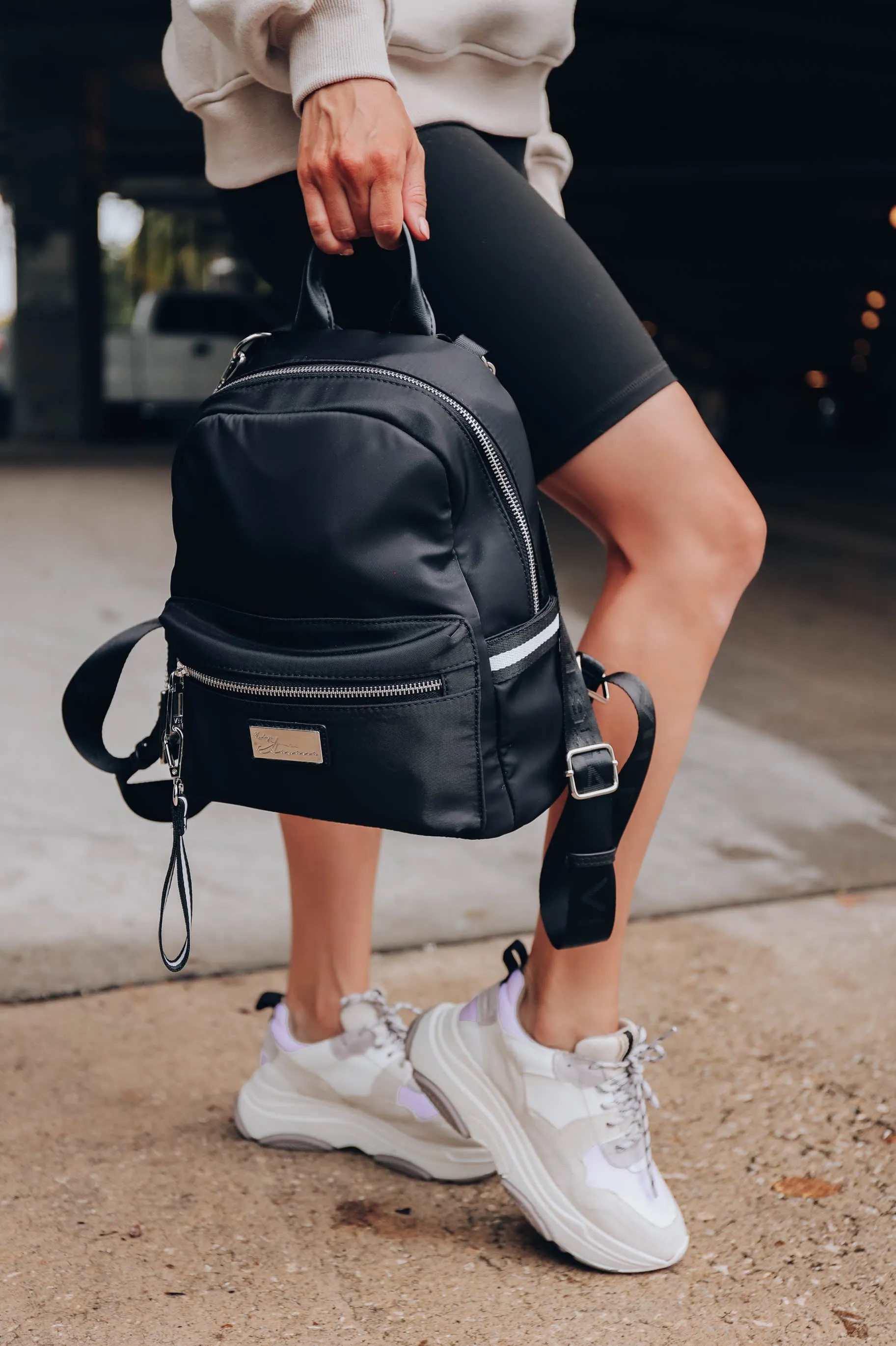 Luna Backpack By Vintage Havana - Black