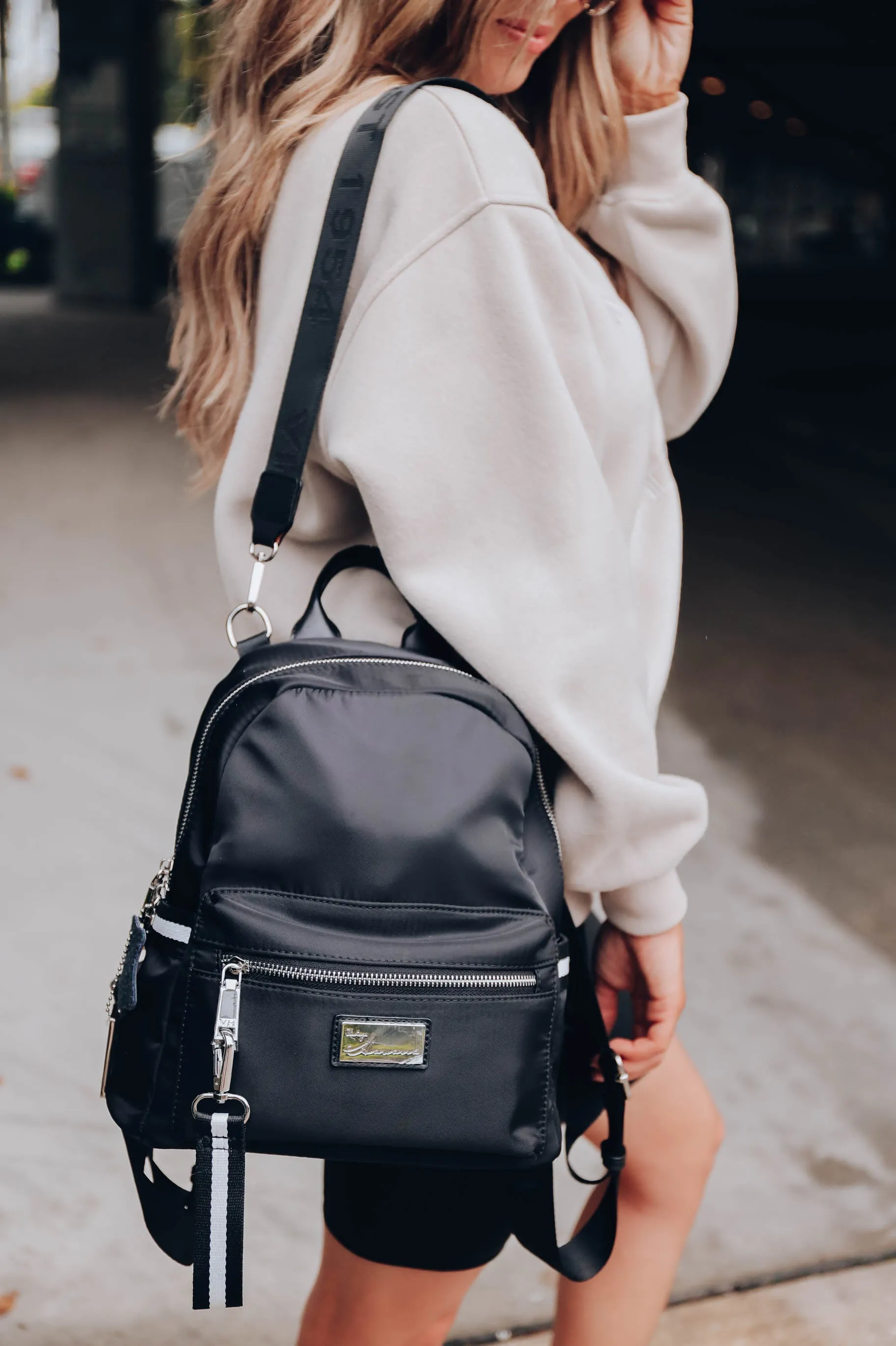Luna Backpack By Vintage Havana - Black