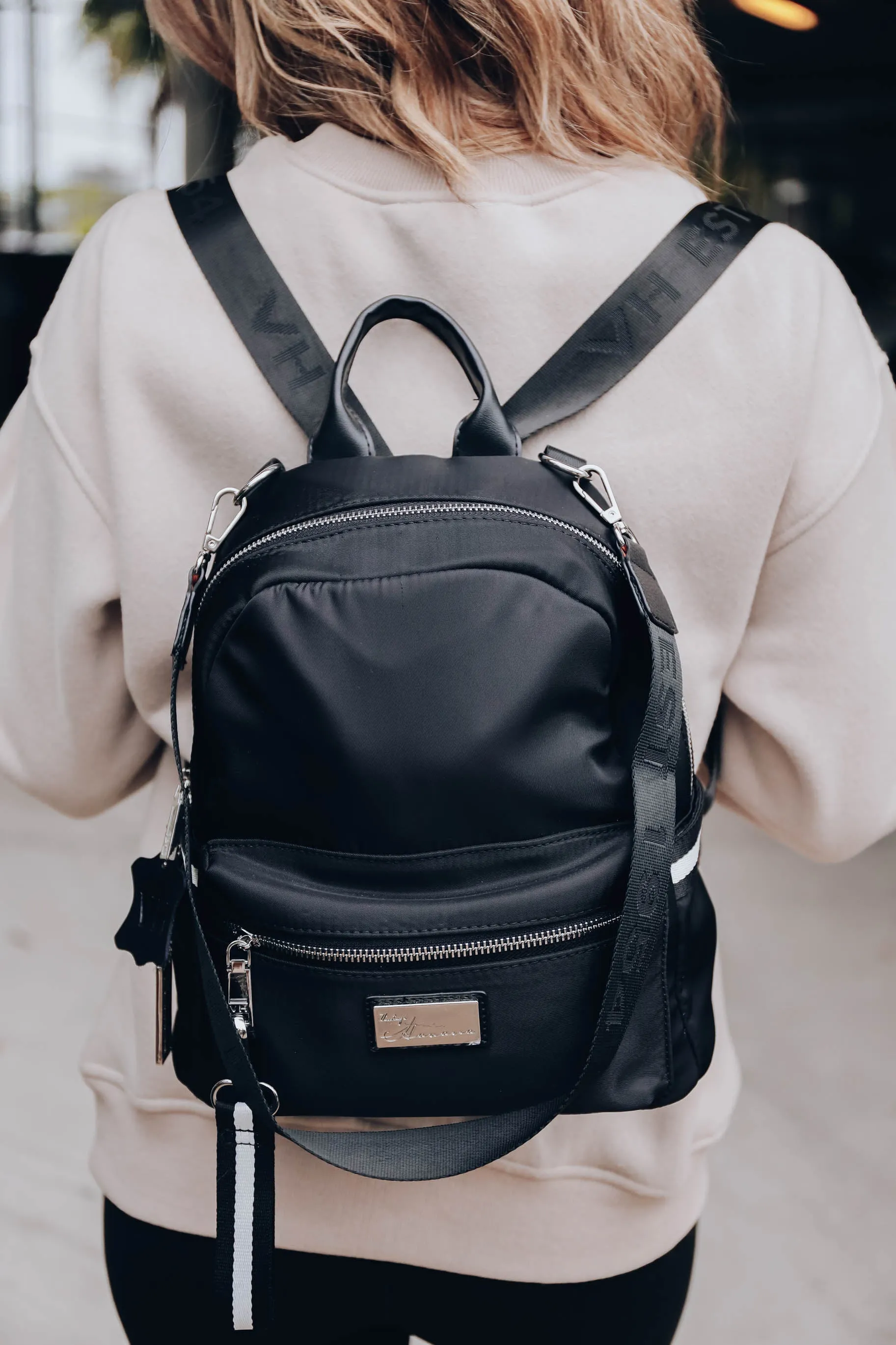 Luna Backpack By Vintage Havana - Black