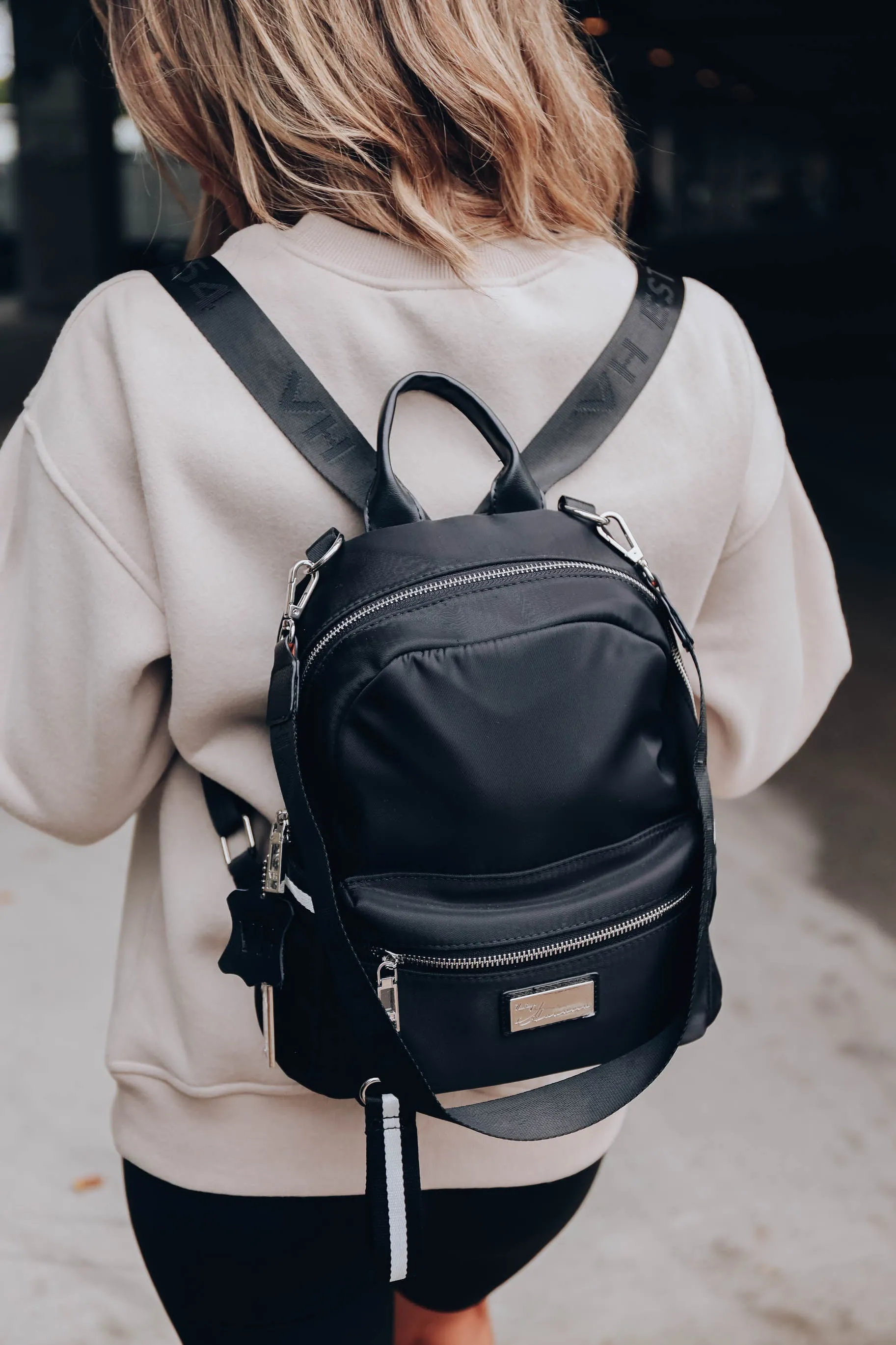 Luna Backpack By Vintage Havana - Black