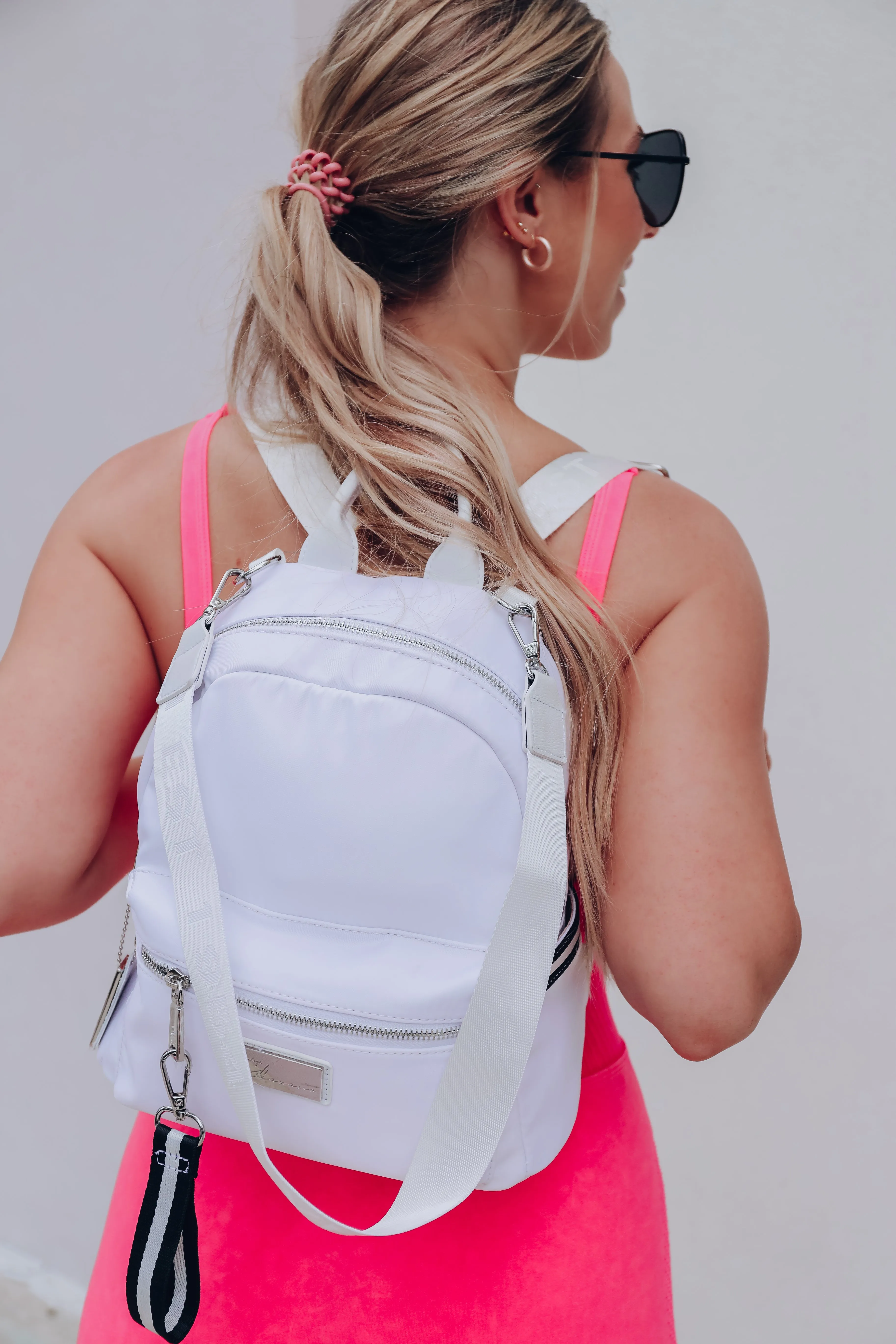 Luna Backpack By Vintage Havana - White