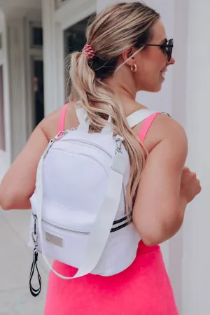 Luna Backpack By Vintage Havana - White