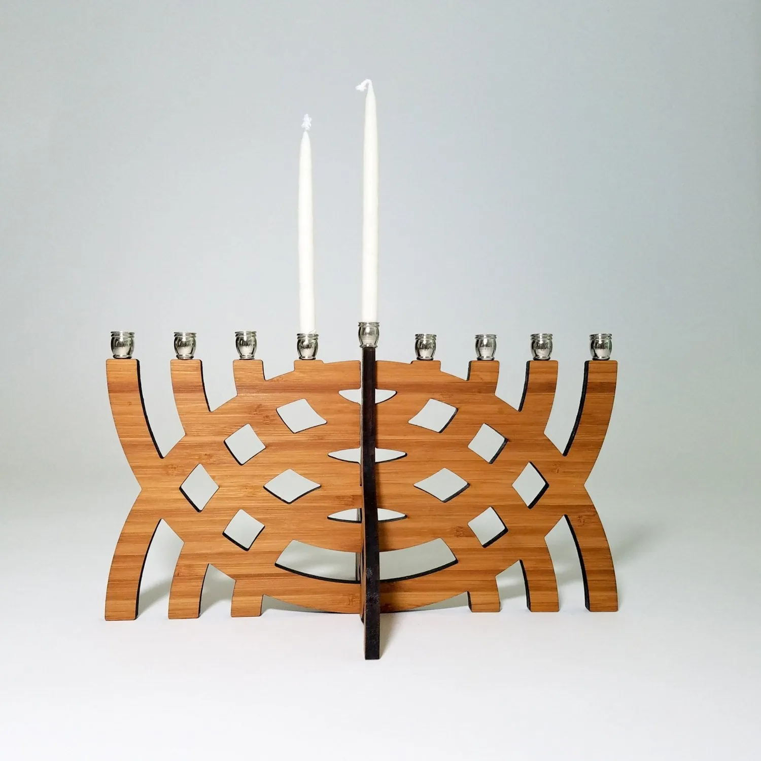 Made in USA Arcs Menorah