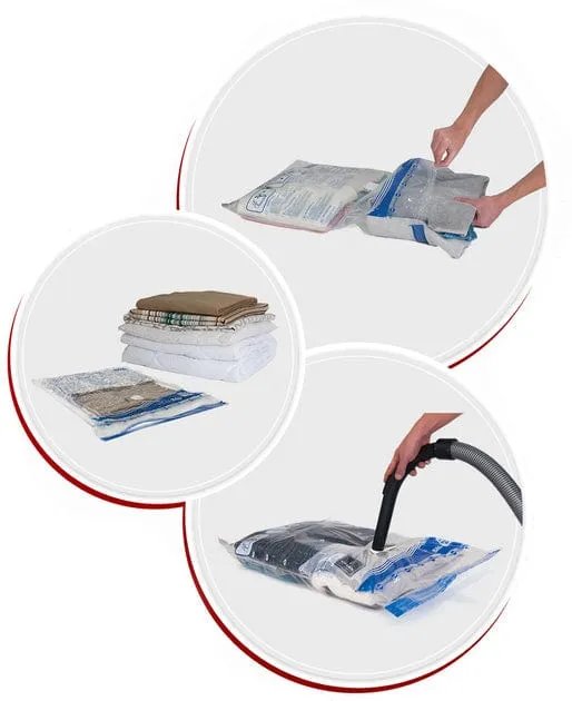 Magic Saver Bag Vacuum Bag For Clothes Travel Vacuum Bag 1xM 45x60cm MSVRB1 M