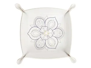 Magnolia dice tray, vintage style