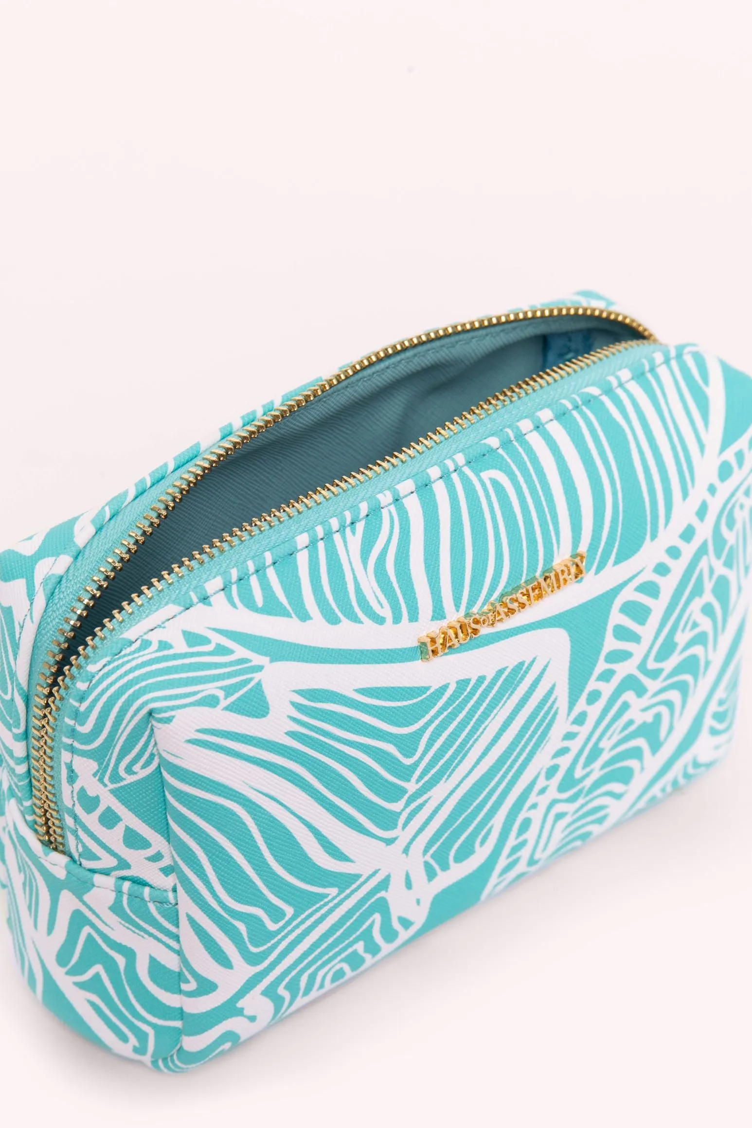 MAKEUP BAG- AQUA