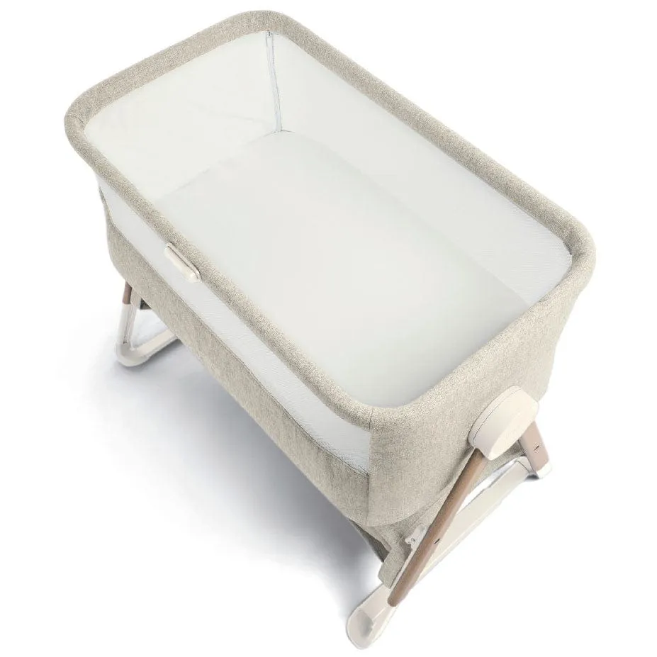 Mamas & Papas Lua Bedside Crib - Fawn