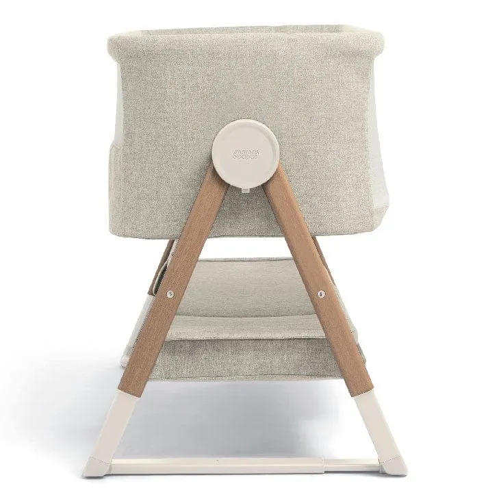 Mamas & Papas Lua Bedside Crib - Fawn