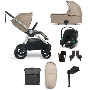 Mamas & Papas Ocarro 8 Piece Cybex Travel System in Biscuit