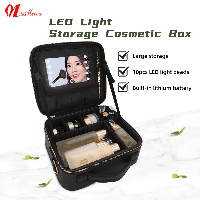 Manufacturer Waterproof custom cosmetics case travel makeup storage bag travel pouch bag