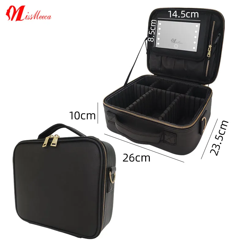 Manufacturer Waterproof custom cosmetics case travel makeup storage bag travel pouch bag