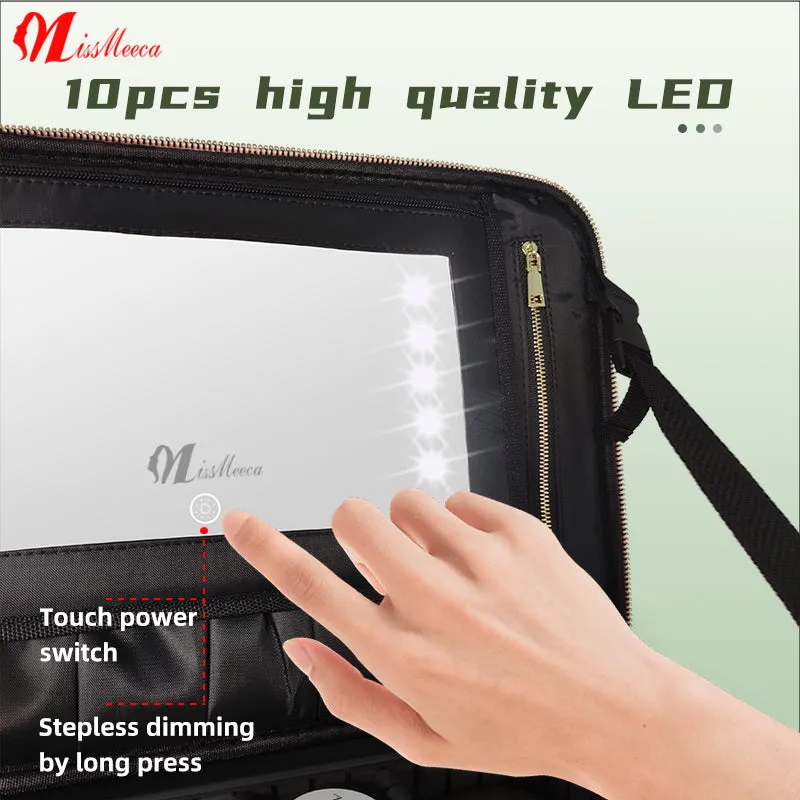Manufacturer Waterproof custom cosmetics case travel makeup storage bag travel pouch bag