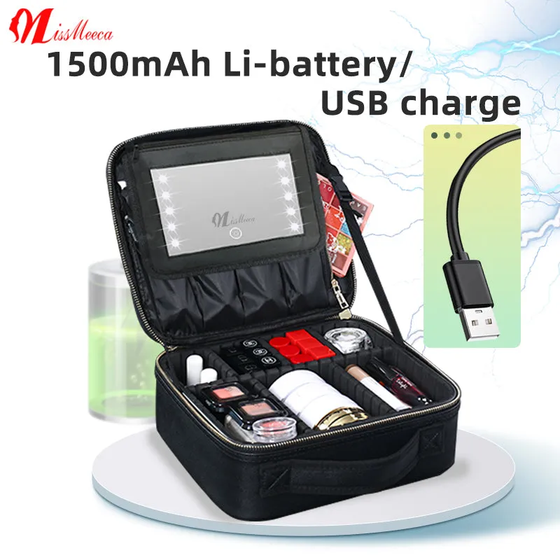 Manufacturer Waterproof custom cosmetics case travel makeup storage bag travel pouch bag
