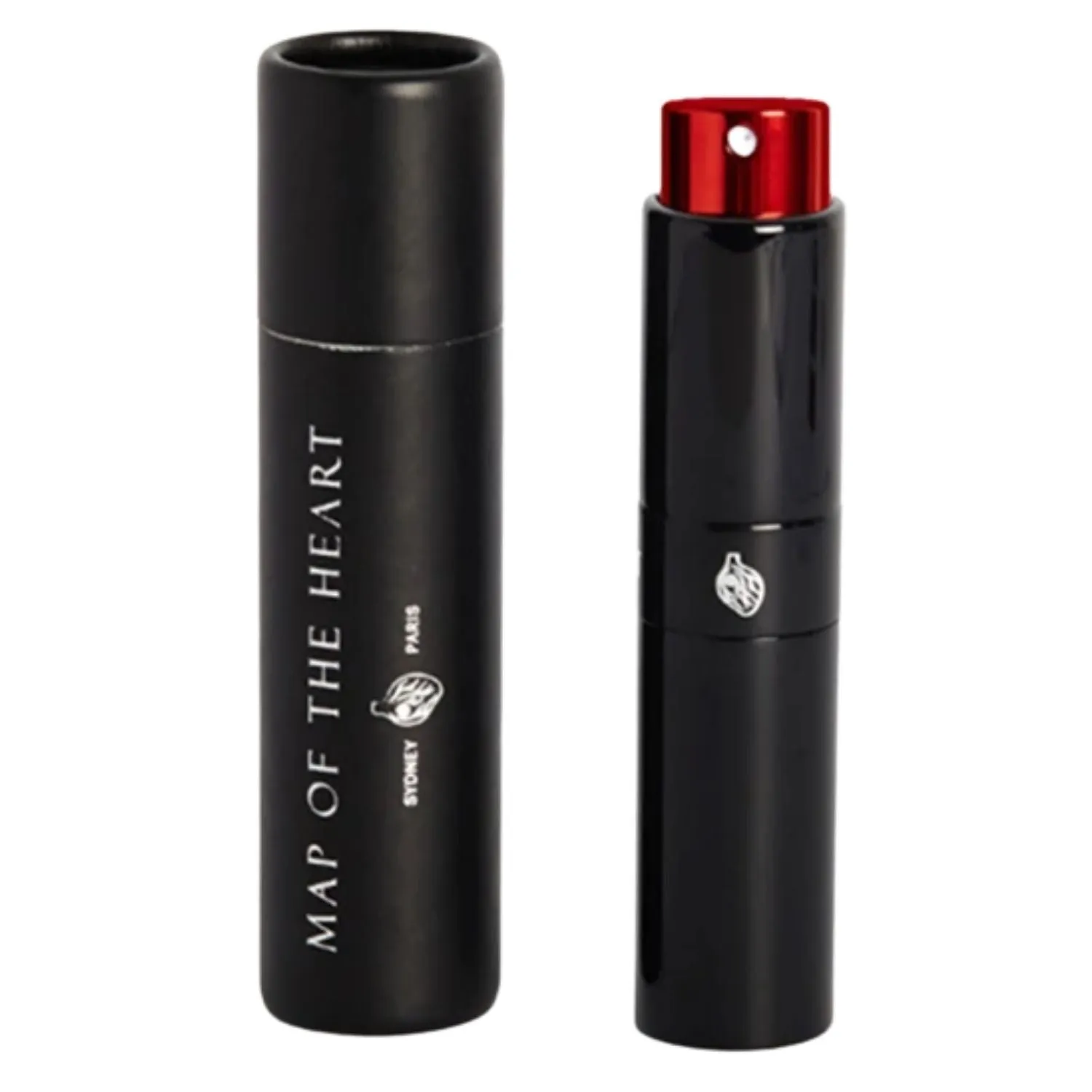 Map of the Heart Refillable Travel Vial