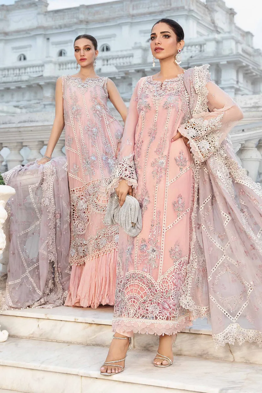 Maria B Mbroidered Chiffon | MPC-24-106