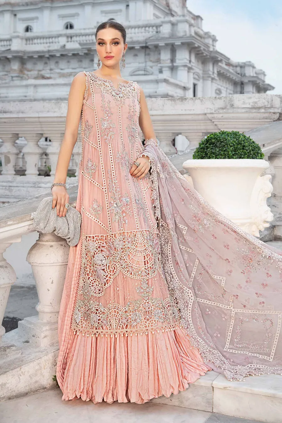 Maria B Mbroidered Chiffon | MPC-24-106
