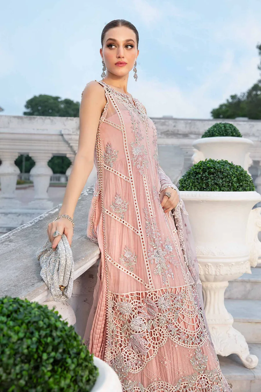 Maria B Mbroidered Chiffon | MPC-24-106