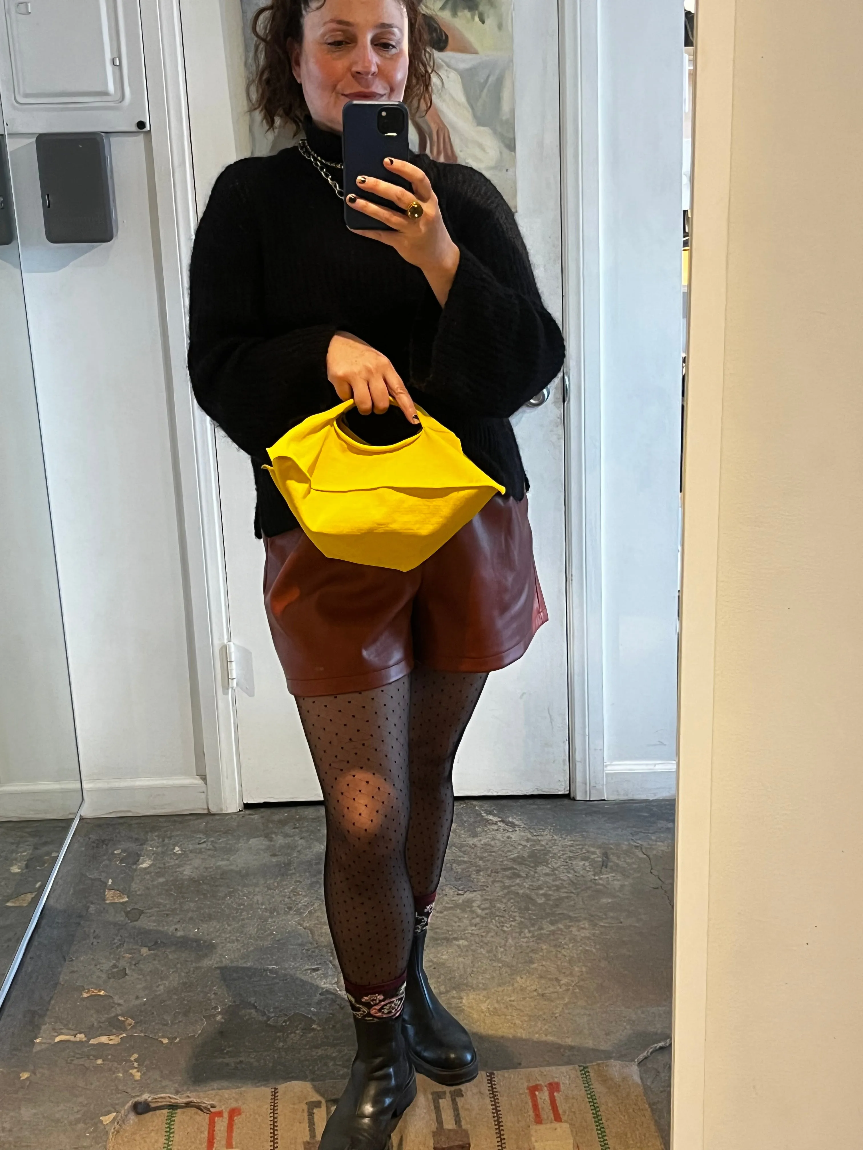 Mate Mono Horn Yellow Bag