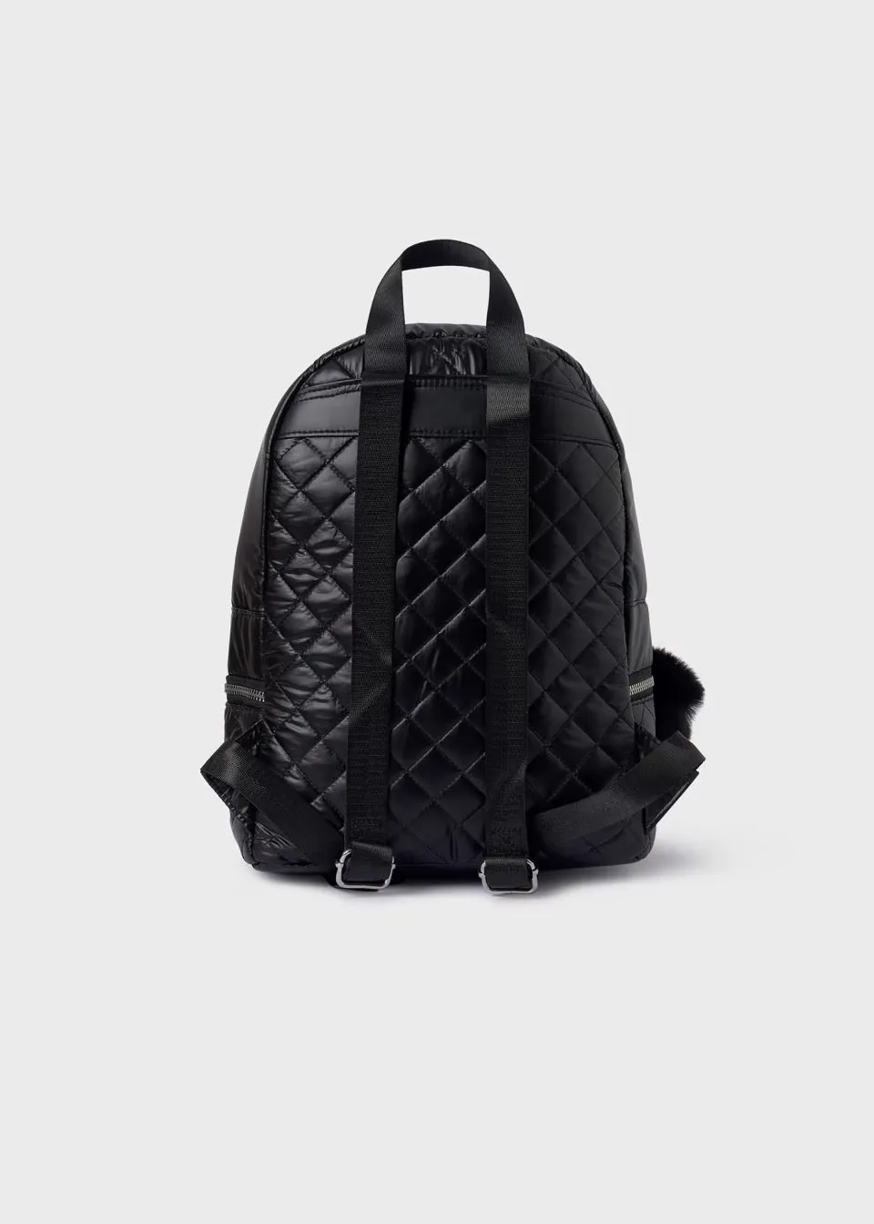 Mayoral Girls Satin Padded Backpack 10640 Black