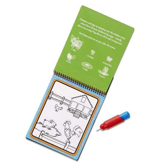 Melissa & Doug Water Wow! Farm - ON the GO Travel Activity