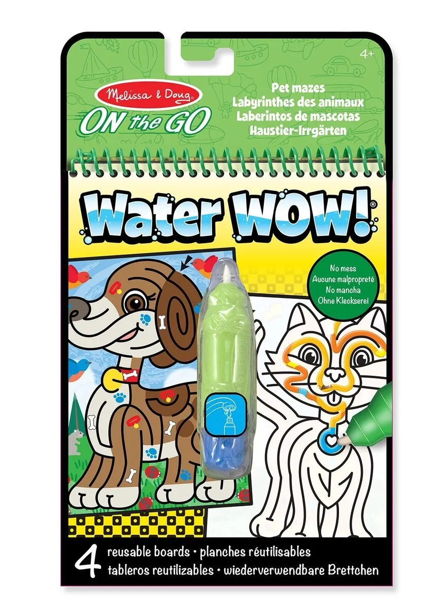 Melissa & Doug Water Wow! - Pet Mazes