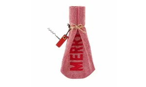Merry Wine Bag Opener Set
