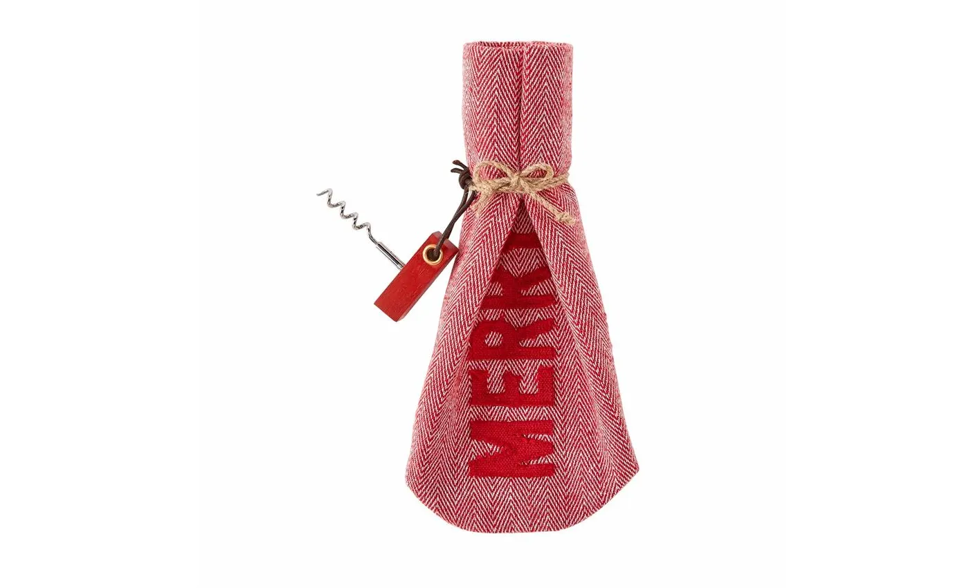 Merry Wine Bag Opener Set