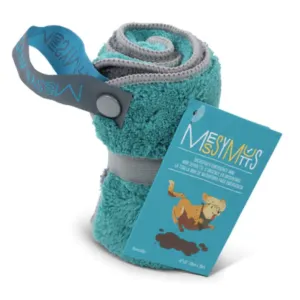 Messy Mutts - Microfiber Emergency Mini Dog Towel, 10" x 10"