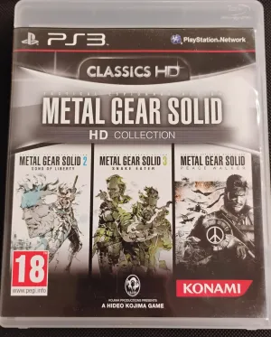 Metal Gear Solid HD Collection (U. manual)