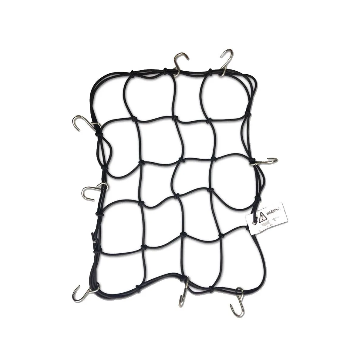 Metal Hook Bungee Net - 4mm