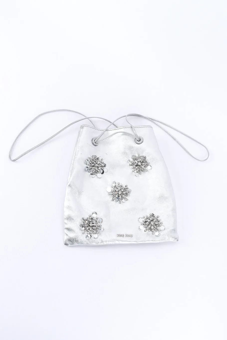 Metallic Drawstring Bag