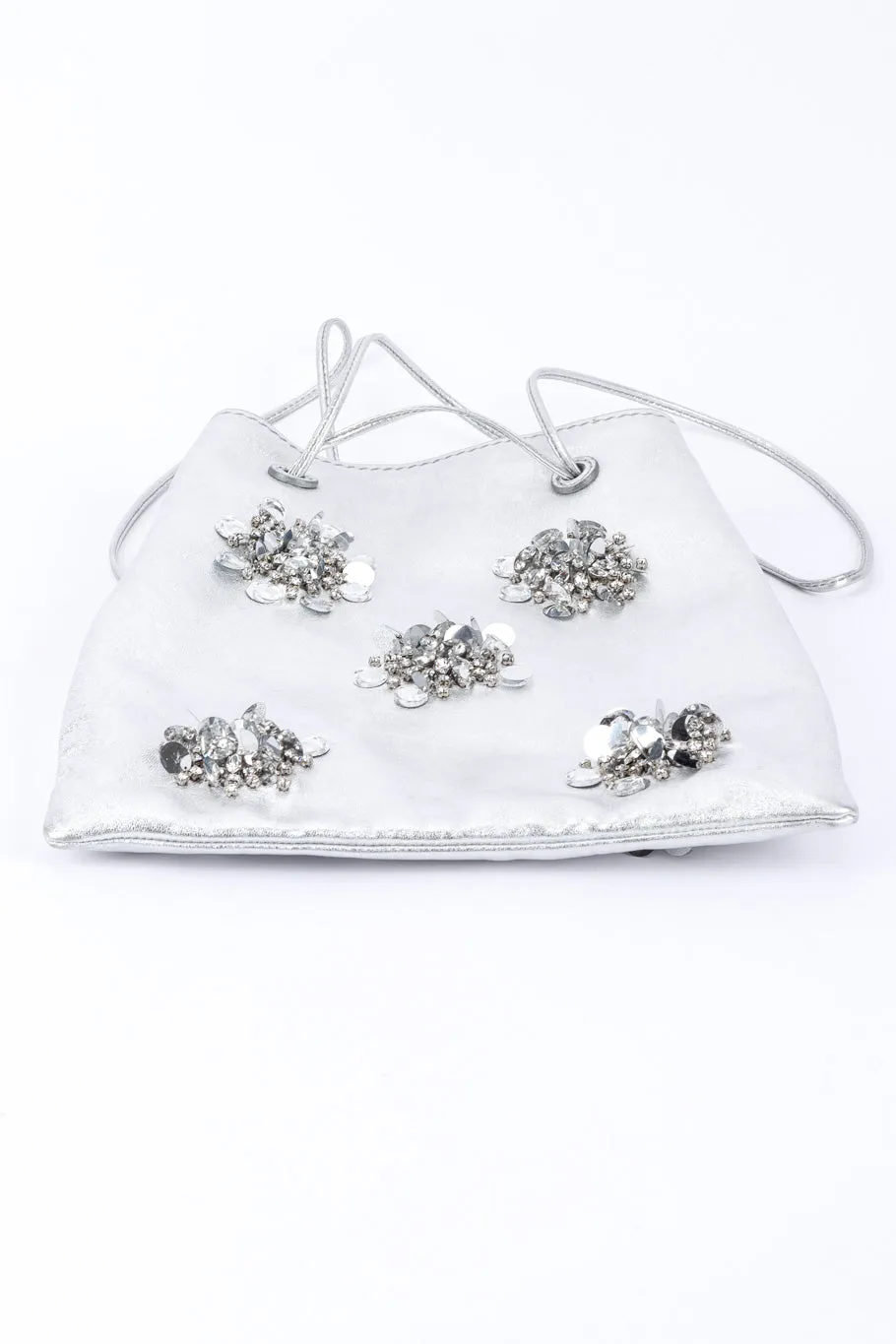 Metallic Drawstring Bag