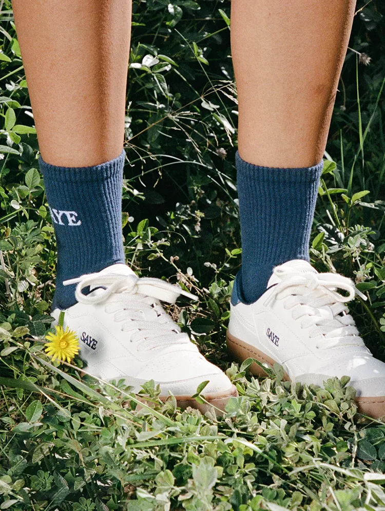 Mid-crew Everyday Socks - Blue