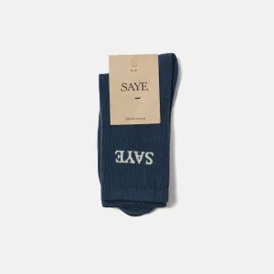Mid-crew Everyday Socks - Blue