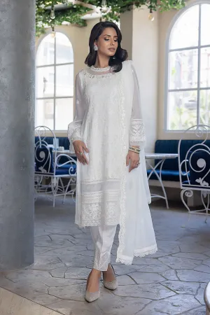 Milky Moon |  Azure Ensembles Chiffon 3PCS 2023