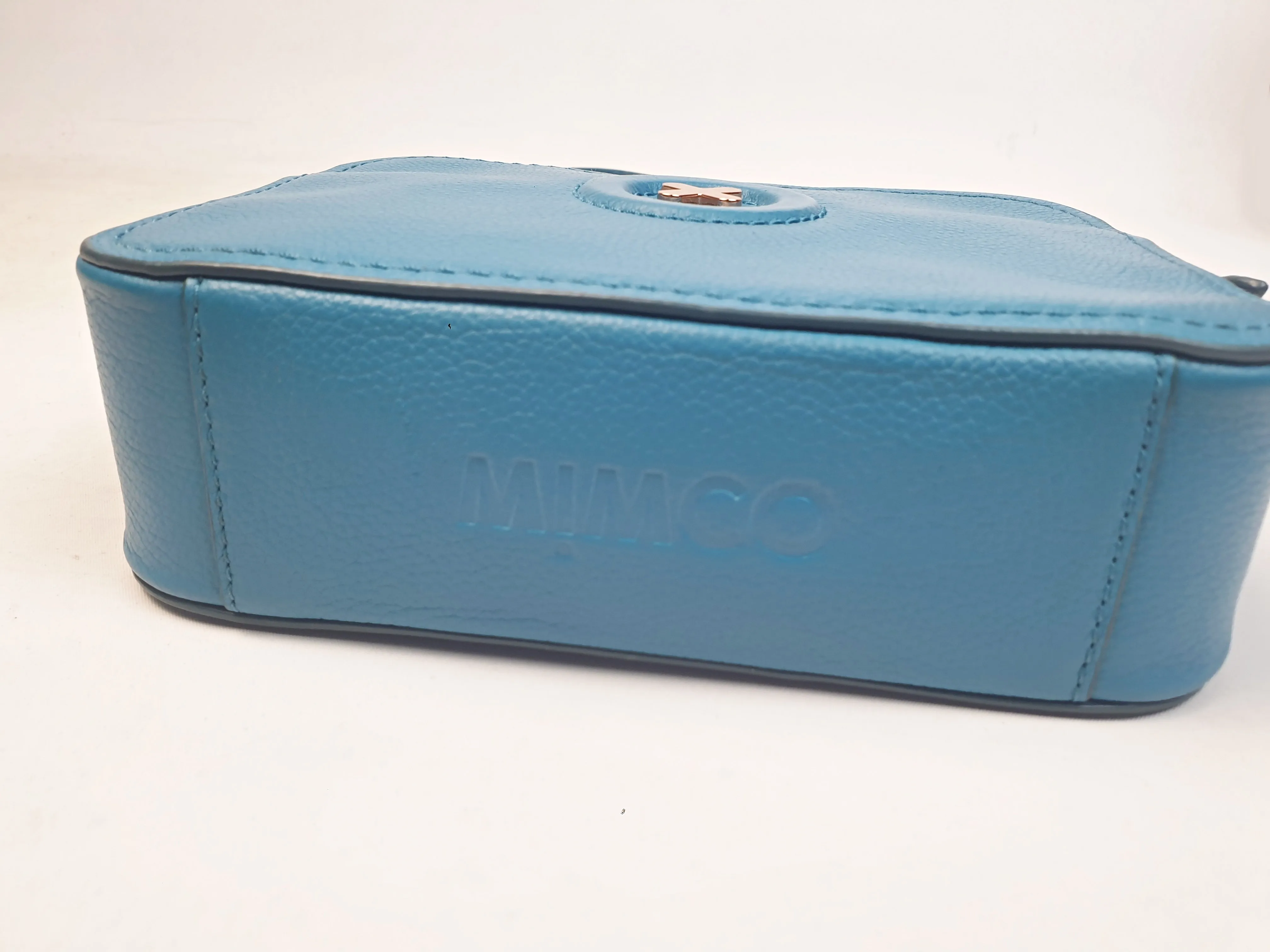 Mimco blue everyday bag with adjustable strap