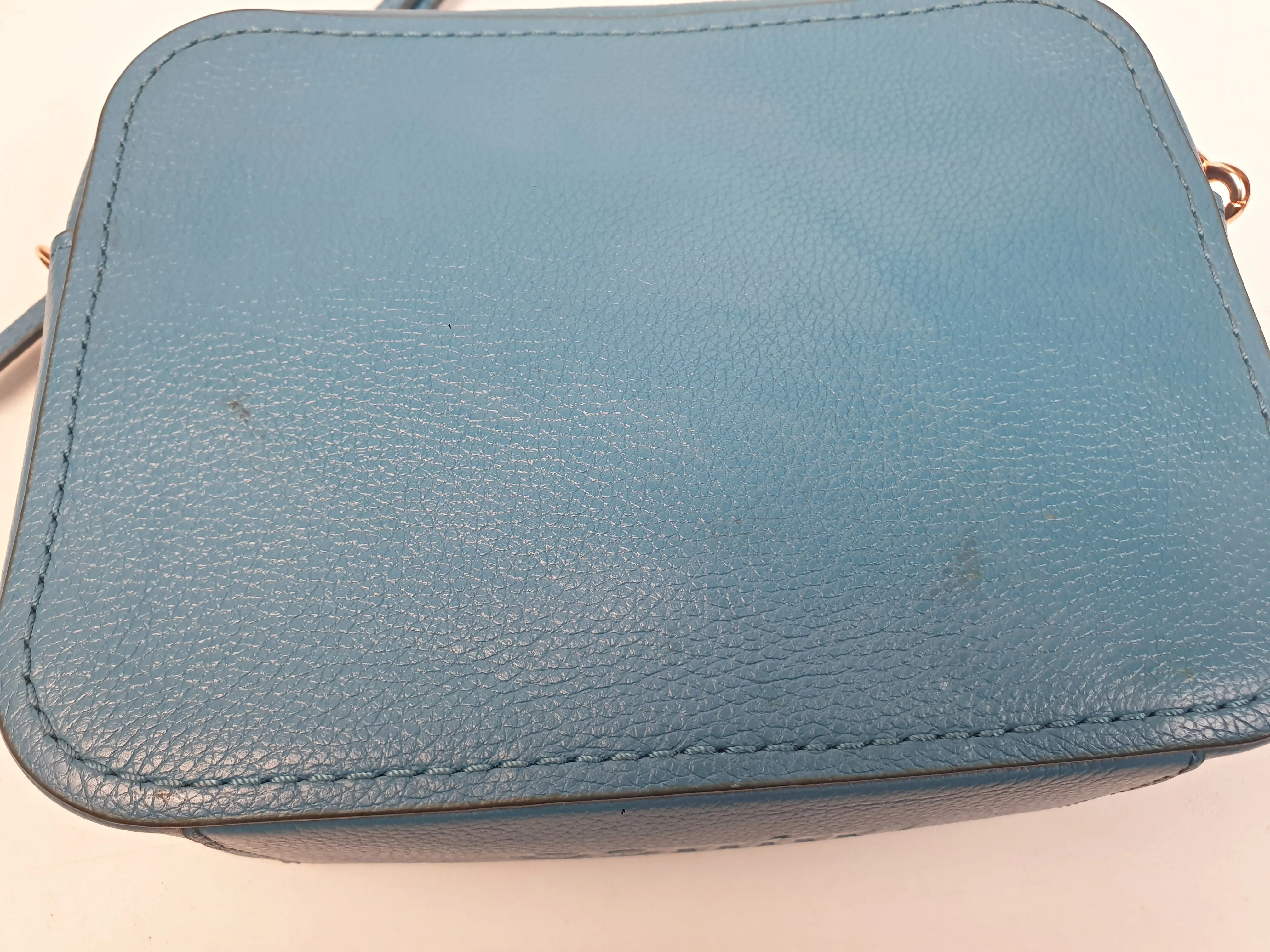 Mimco blue everyday bag with adjustable strap