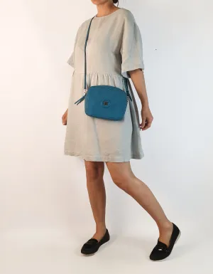 Mimco blue everyday bag with adjustable strap