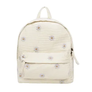 Mini Backpack - Blue Daisies
