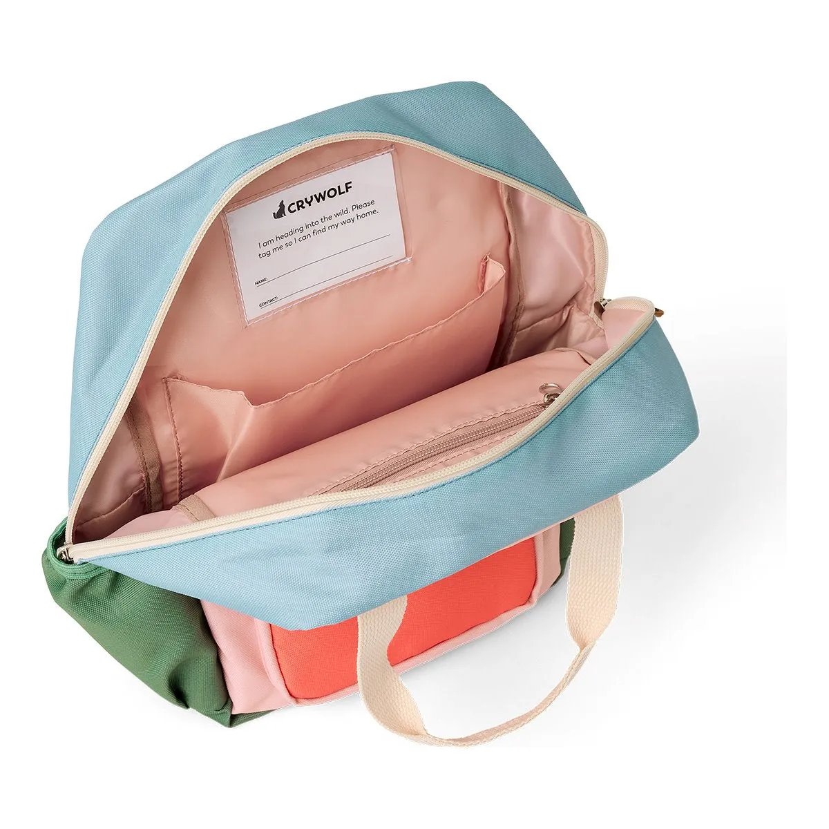 Mini Backpack Sunset Colour Block