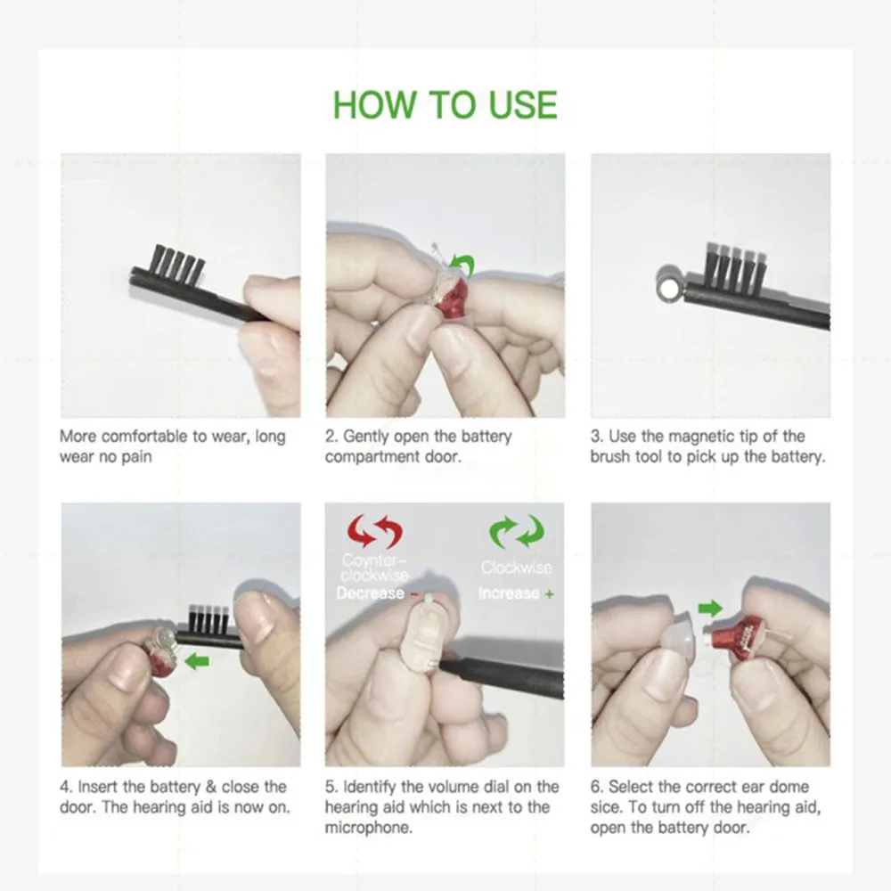 Mini Ear Amplifying Sound Hearing Aid