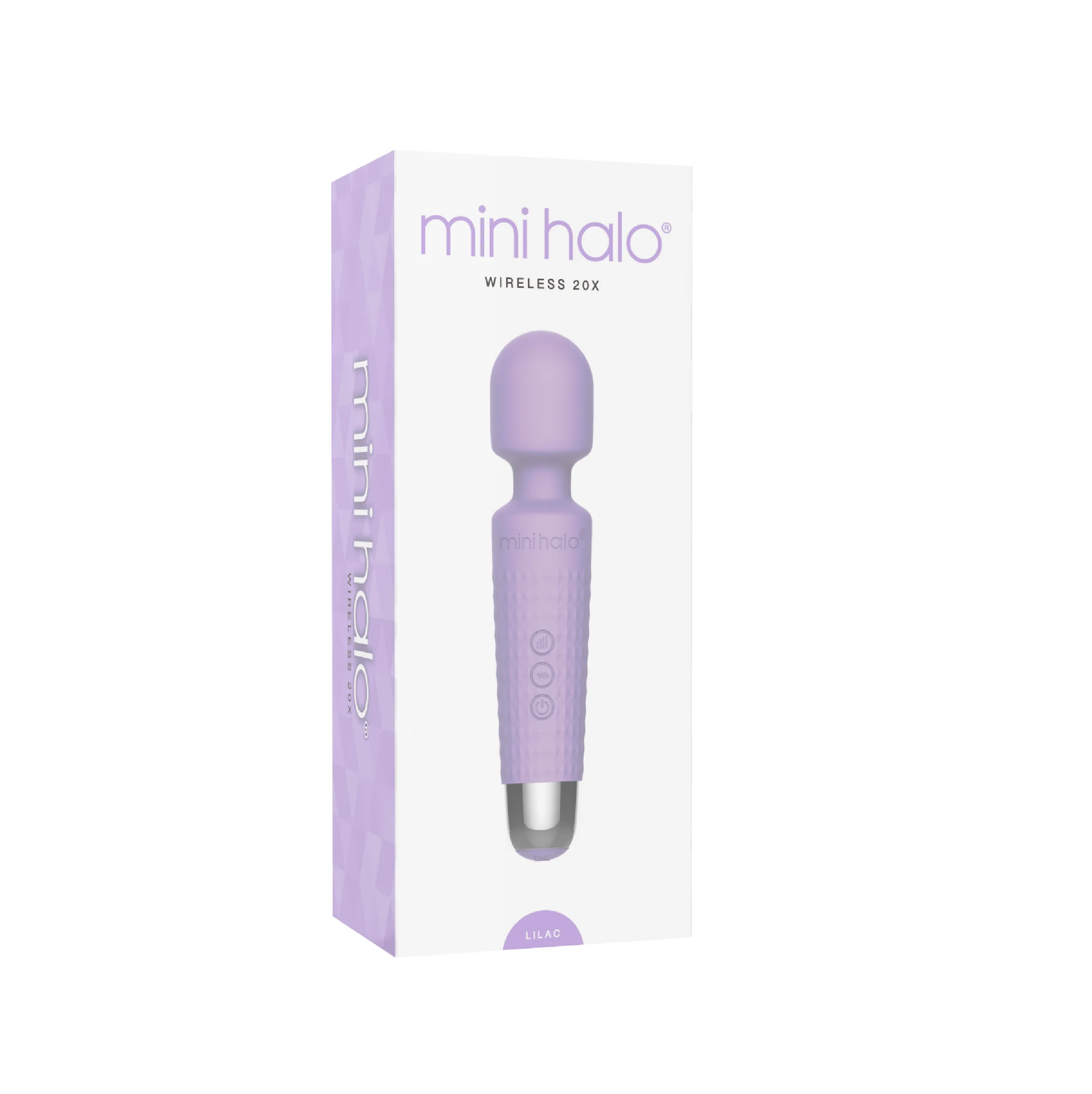Mini Halo Wand Vibrator Lilac